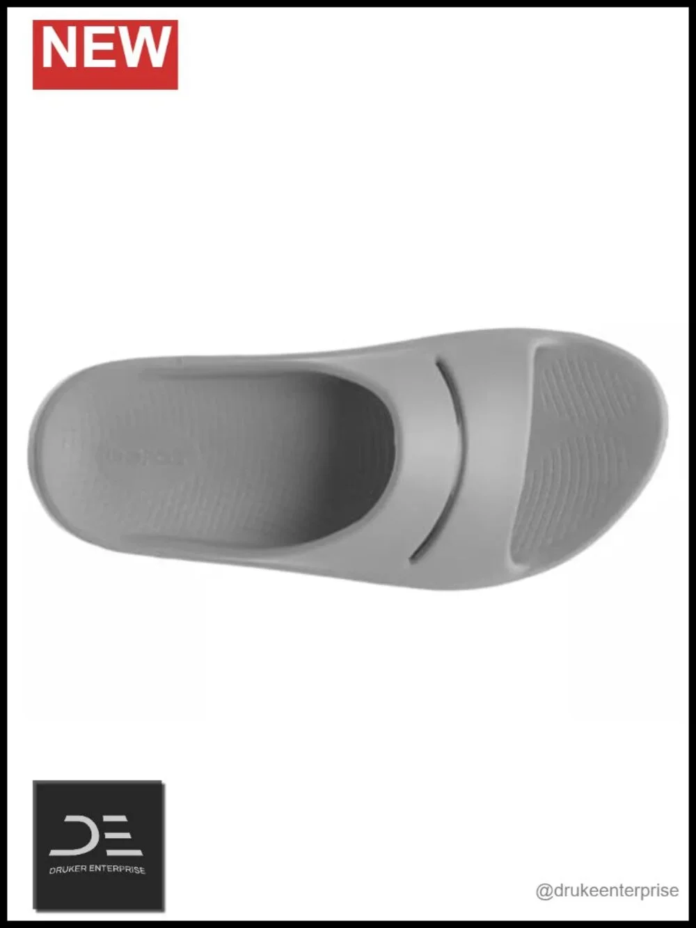 Unisex Sport Recovery Slide Sandals - Cushioned Footbed Lightweight